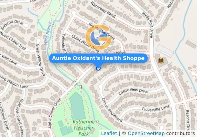Auntie Oxidant's Health Shoppe