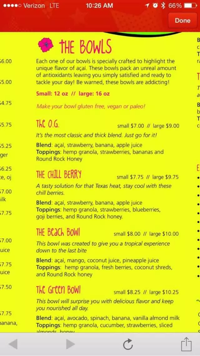 Blenders and Bowls - Downtown