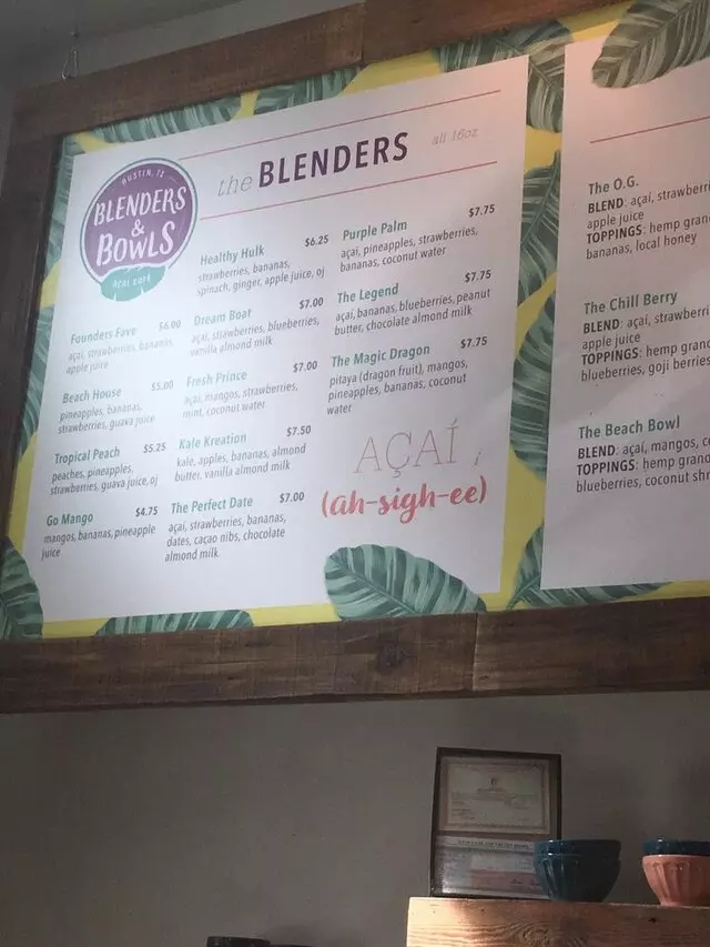 Blenders and Bowls - Downtown