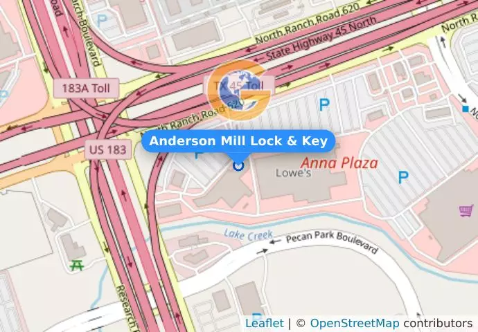 Anderson Mill Lock & Key