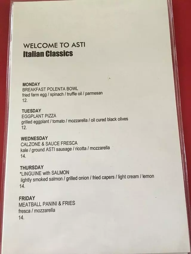 ASTI Trattoria
