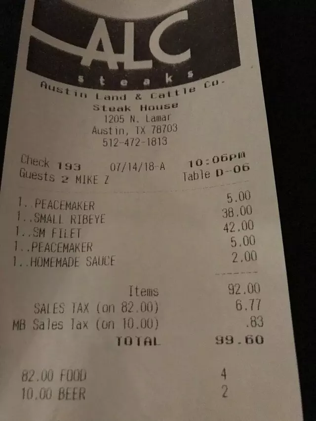 ALC Steaks