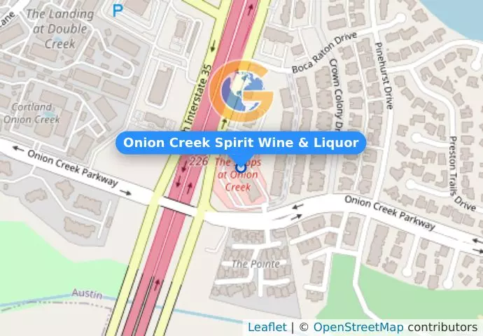 Onion Creek Spirit Wine & Liquor