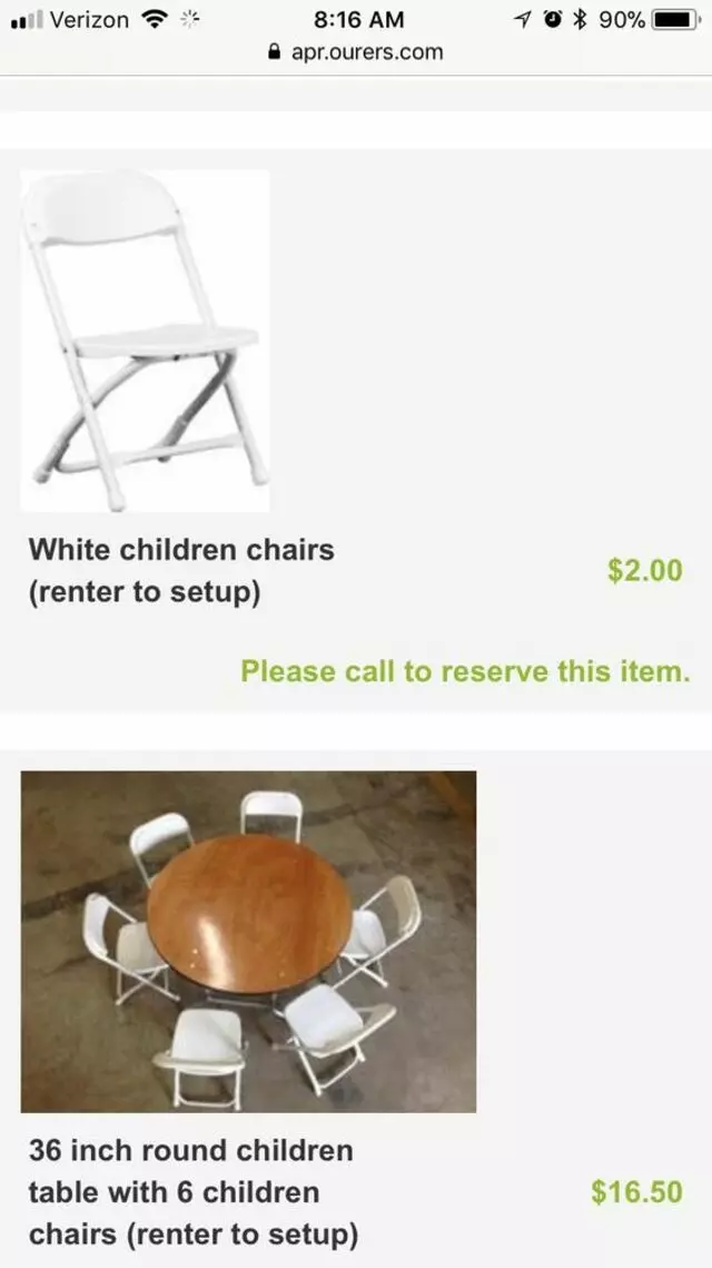 Amanzi Party Rentals